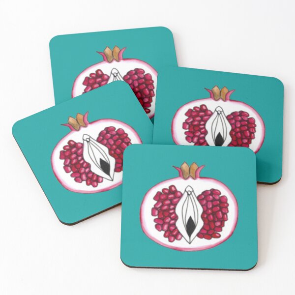 Item preview, Red pomegranate vulva  designed and sold by JamyiahRaiz.