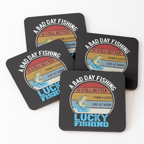 Item preview, Fishing A Bad Day Fishing Is Better Than A Good Day At Work Bass Fisher designed and sold by DonavonBergstr.
