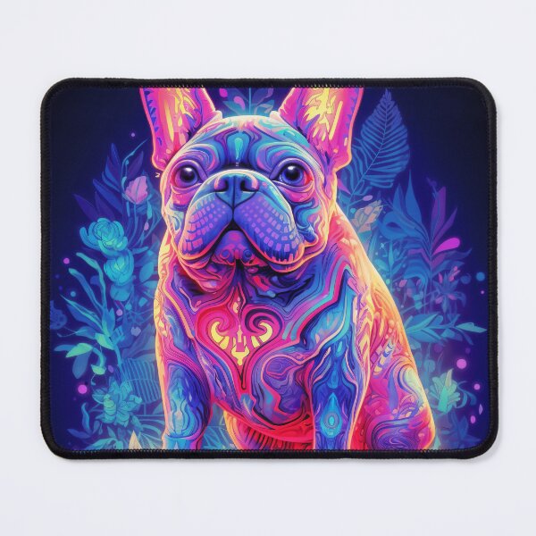 Item preview, Psychedelic French Bulldog designed and sold by berubettoart.