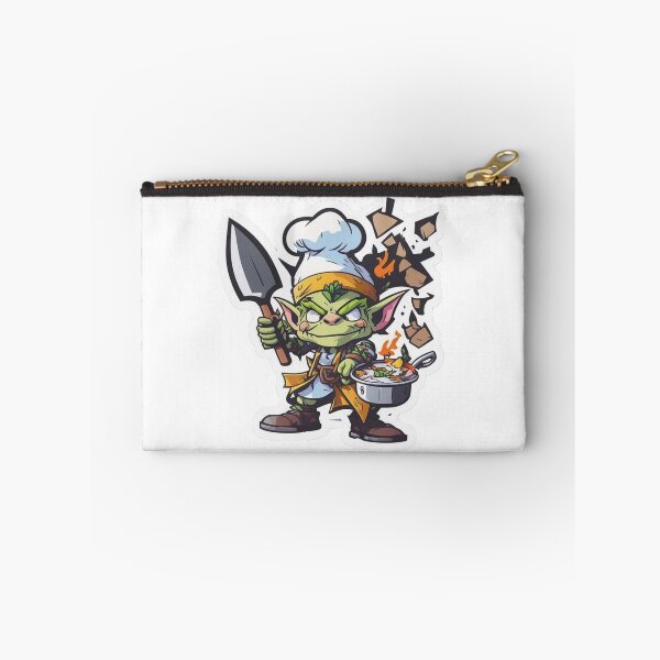 Item preview, Grumpy goblin chef designed and sold by Stickermagician.