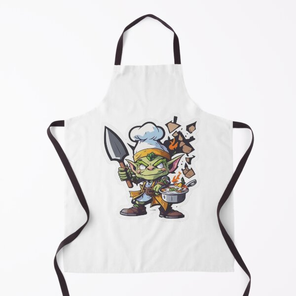 Item preview, Grumpy goblin chef designed and sold by Stickermagician.