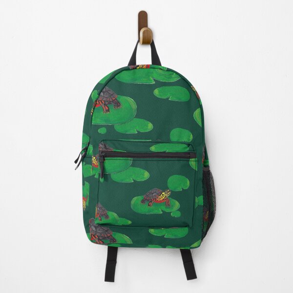 Item preview, Painted Turtle on a lily pad designed and sold by Peleegirl.