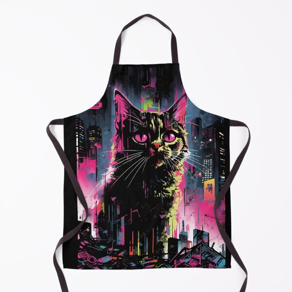 Item preview, Colorful Cat in a Desolate World! designed and sold by ice1103.