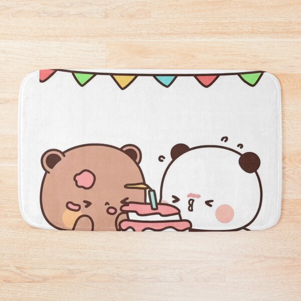 Item preview, Panda And Brownie Bear Happy designed and sold by stephineClara.