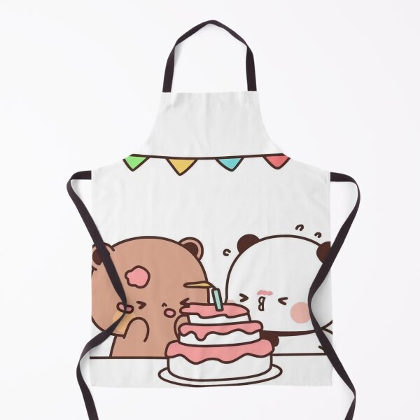 Item preview, Panda And Brownie Bear Happy designed and sold by stephineClara.