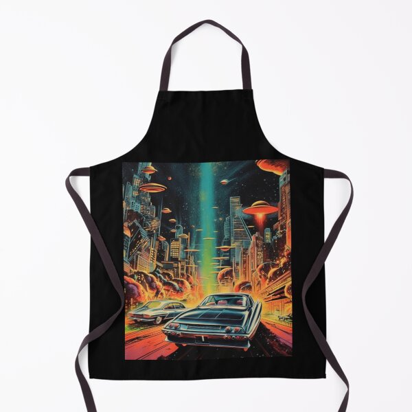 Item preview, Retro-Futuristic Cityscapes: Soaring Cars of the Atomic Age designed and sold by JLCableStudio.