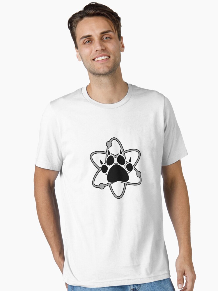 Carl Grimes Bear Paw and Atom (Gray) T-Shirt Comics