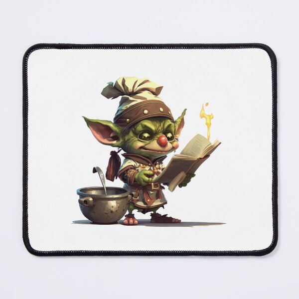 Item preview, Grumpy goblin chef designed and sold by Stickermagician.