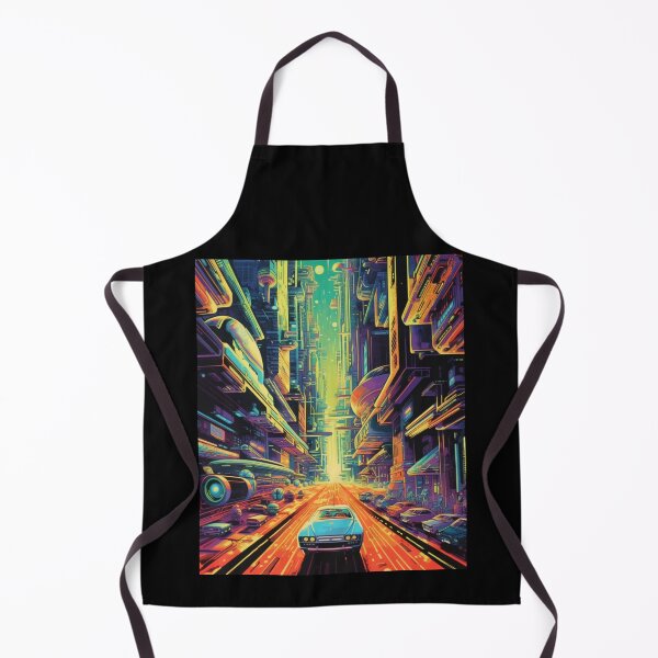 Item preview, Retro-Futuristic Cityscapes: Soaring Cars of the Atomic Age designed and sold by JLCableStudio.