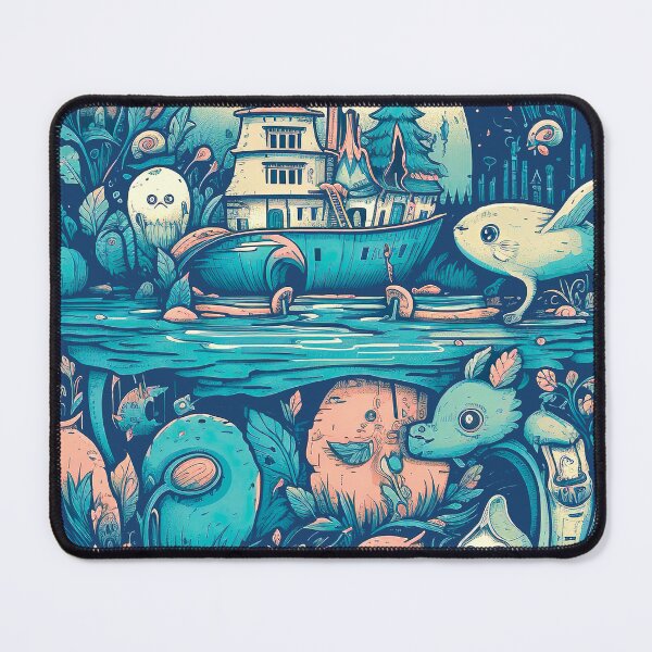 Item preview, Whimsical Creatures That Only Exist In Your Dreams - Surreal Hallucination Fun designed and sold by AlanPhotoArt.