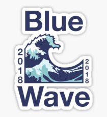 Blue Wave 2018 Sticker