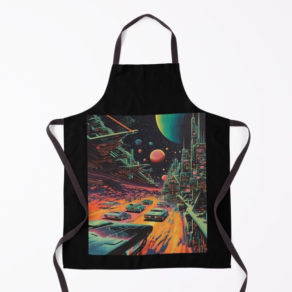 Item preview, Retro-Futuristic Cityscapes: Soaring Cars of the Atomic Age designed and sold by JLCableStudio.