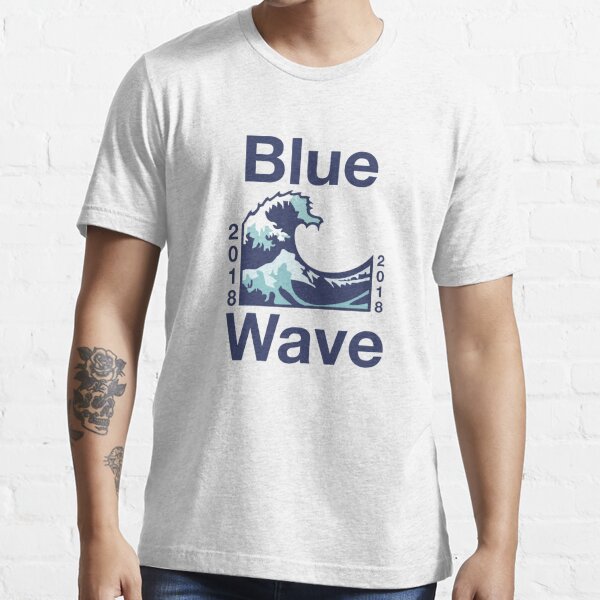 blue wave tshirt