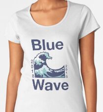 Blue Wave 2018 Women's Premium T-Shirt