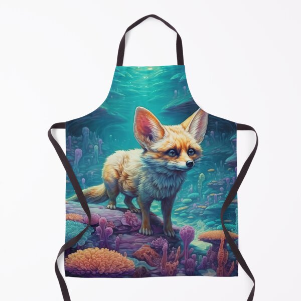 Item preview, Underwater Fennec Fox designed and sold by berubettoart.