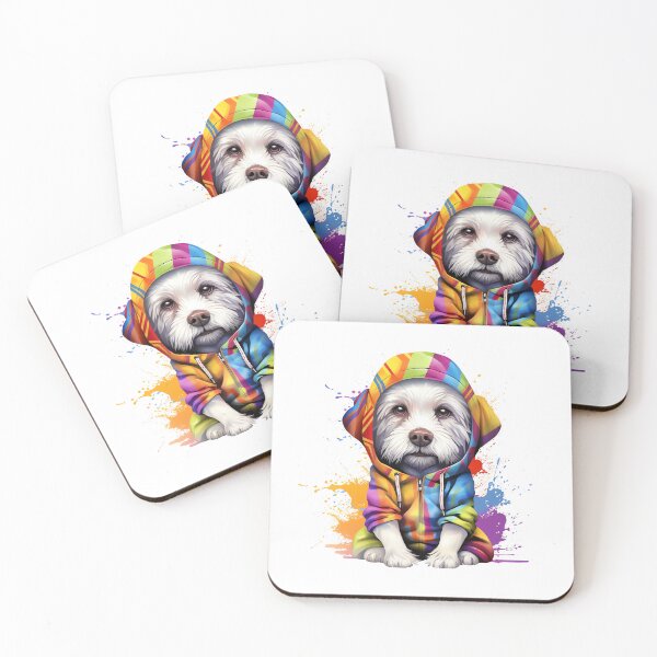 Item preview, Hoodie Hounds: Colorful Canine Collection designed and sold by KaonDesign.