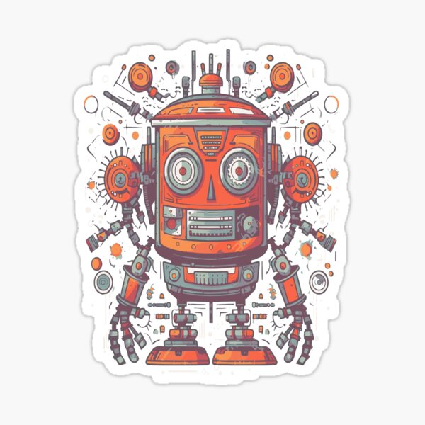 I ROBOT Sticker – Android Jones
