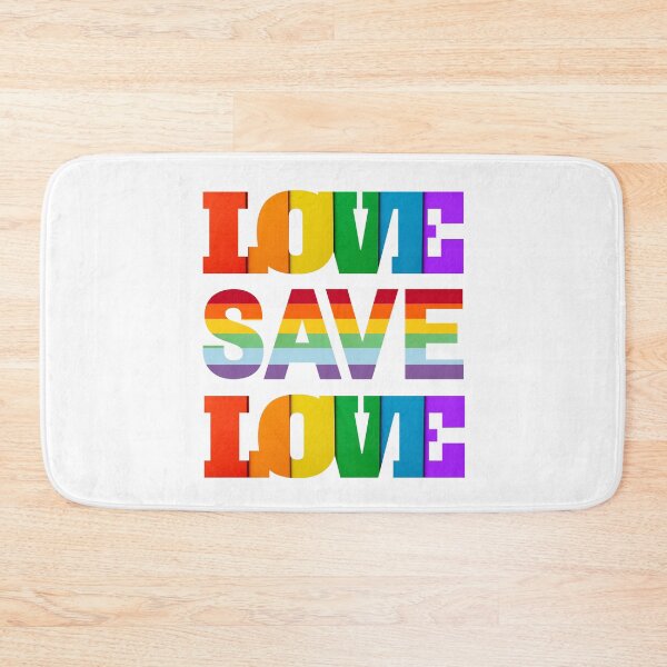 Item preview, Love Save Love, LGBTQIA Pride designed and sold by ShopULove.