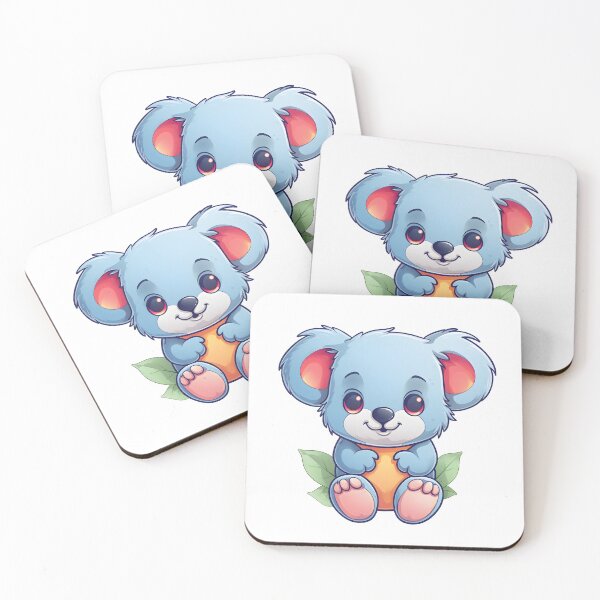 Artikelvorschau, Bezaubernder Koala – niedliche Illustration im Anime-Stil entworfen und verkauft von aigcx.