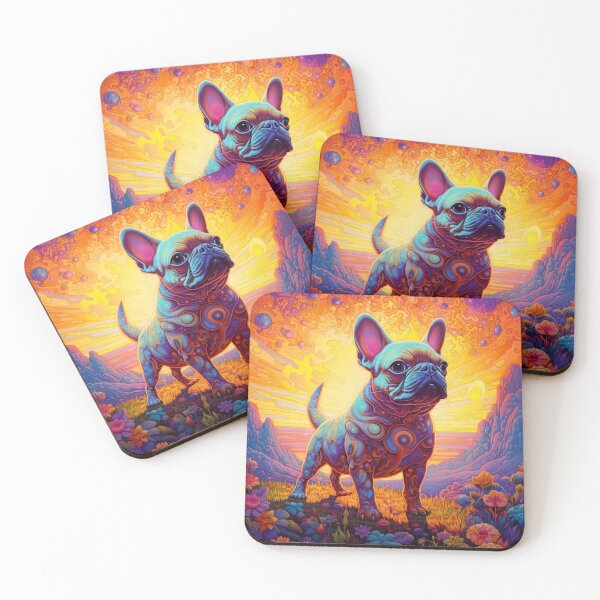 Item preview, Otherworldly French Bulldog designed and sold by berubettoart.