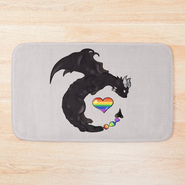 Item preview, Rainbow pride dragon designed and sold by NeutralDragons.