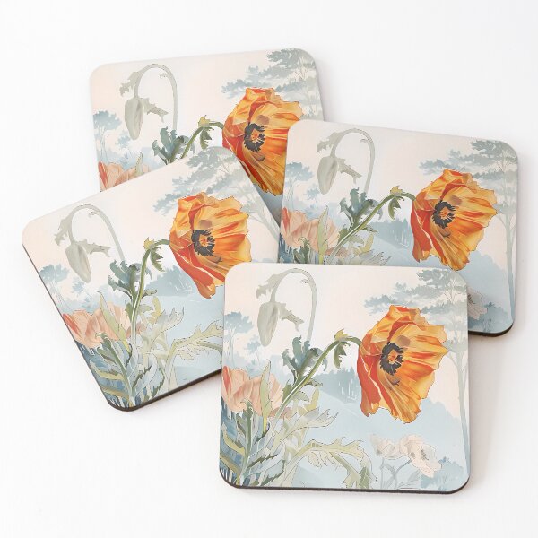 Item preview, Henri Privat-Livemont, Coquelicot designed and sold by NouveauEra.