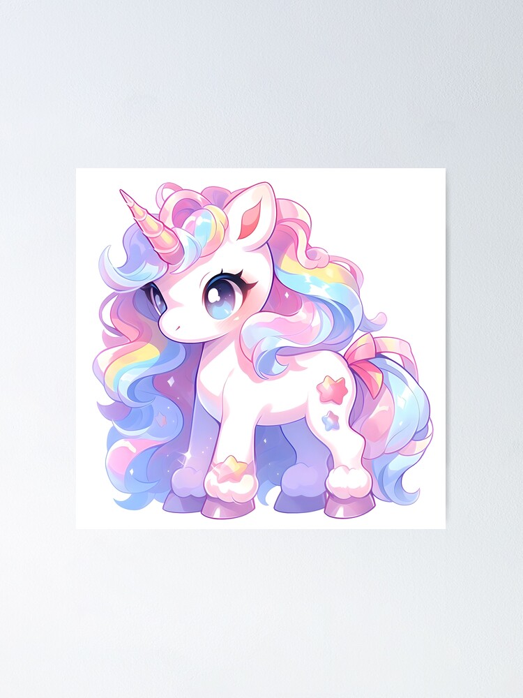 Rainbow Unicorn, Kawaii Unicorn