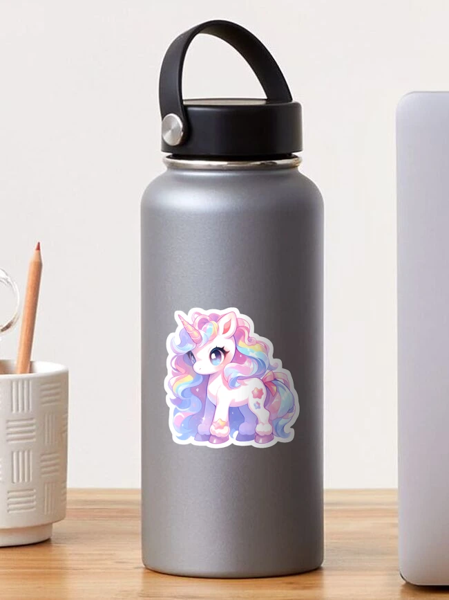 Rainbow Unicorn, Kawaii Unicorn, My Little Pony  Sticker for Sale by  PandorasBoxy