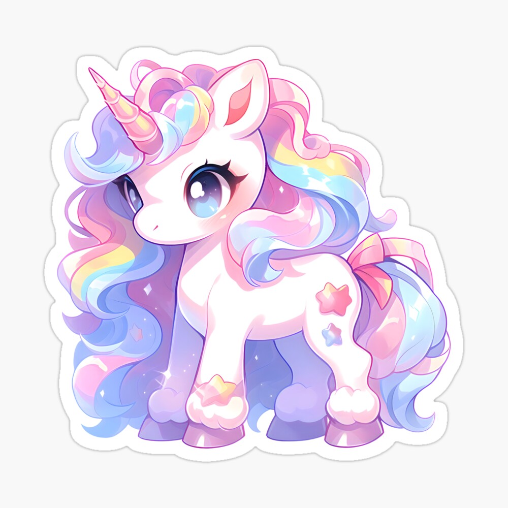 Rainbow Unicorn | Kawaii Unicorn | My Little Pony 