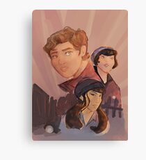 city on the edge of forever-fem tos redraw Canvas Print