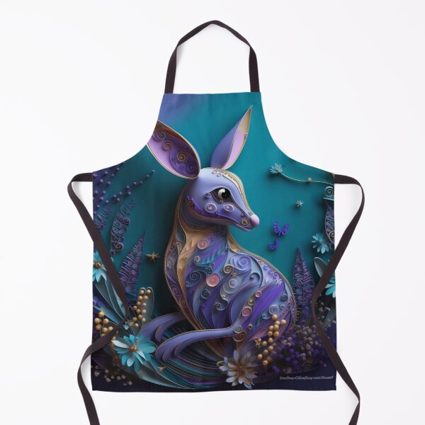 Aperçu de l'œuvre Illustration of a rabbit with flowers on a blue background. 3d rendering créée et vendue par aiphotosart.