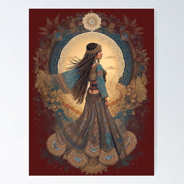 Item preview, A New Untold Story: Wanderlust Gypsy Woman designed and sold by Paolospresent.