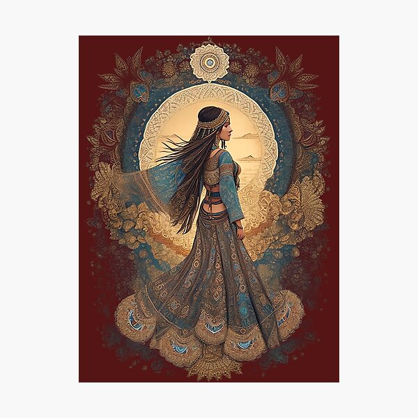Item preview, A New Untold Story: Wanderlust Gypsy Woman designed and sold by Paolospresent.