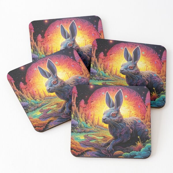Item preview, Otherworldly Rabbit designed and sold by berubettoart.