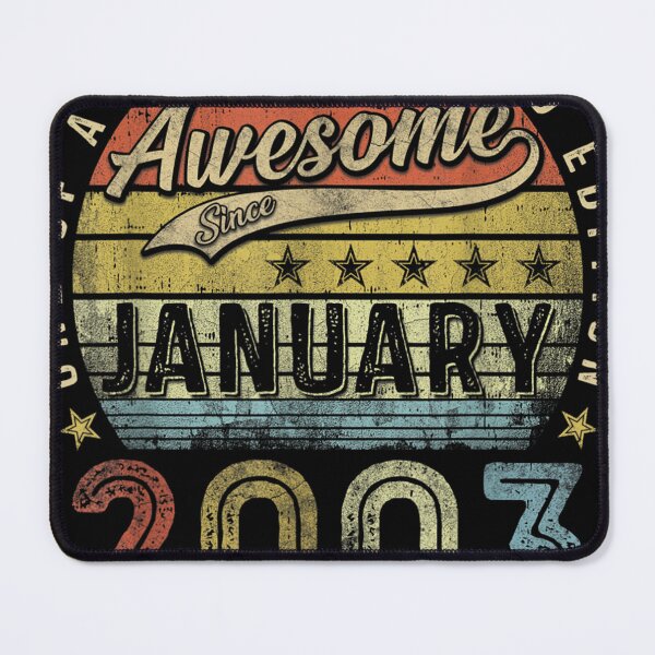 Item preview, 20th Birthday Gift Awesome Since January 2003 20 Year designed and sold by SamWilson25.
