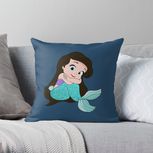 Disney Throw Pillow - The Little Mermaid - Ariel Shell