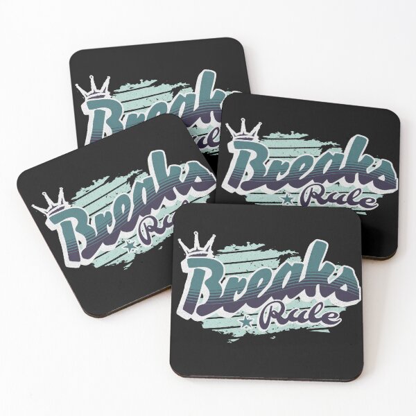 Item preview, BREAKS  - Rule (purple/teal)  designed and sold by Discothreadz.