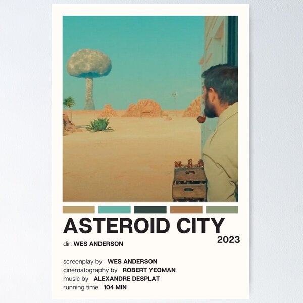 Item preview, Asteroid City (2023) Movie Poster designed and sold by YellowishCat15.