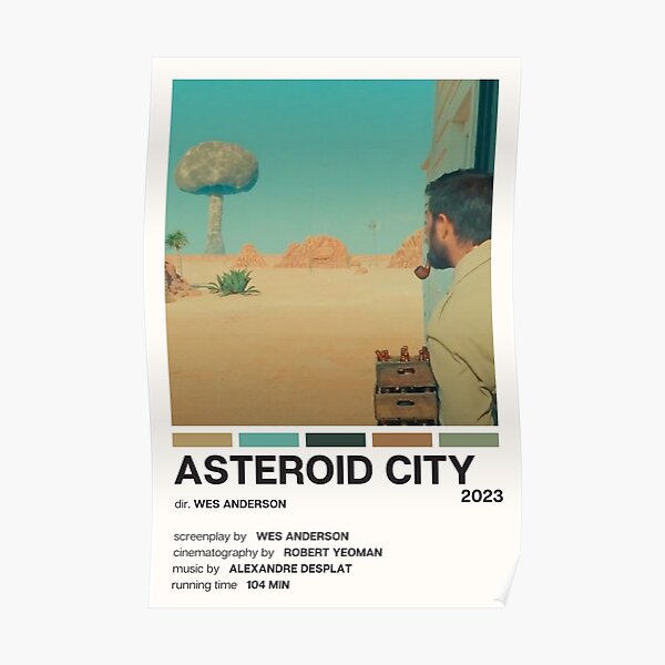 Asteroid City 2023 Movie Poster Poster For Sale By Yellowishcat15