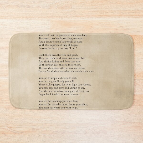 Item preview, Equipment - Edgar Guest Poem - Literature - Typewriter Print 2 - Vintage designed and sold by Studio Grafiikka.