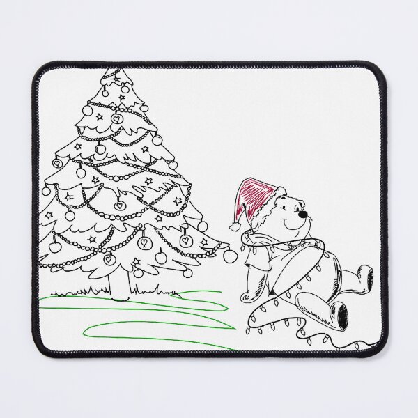 Aperçu de l'œuvre Winnie de Noël créée et vendue par dewey-temika.