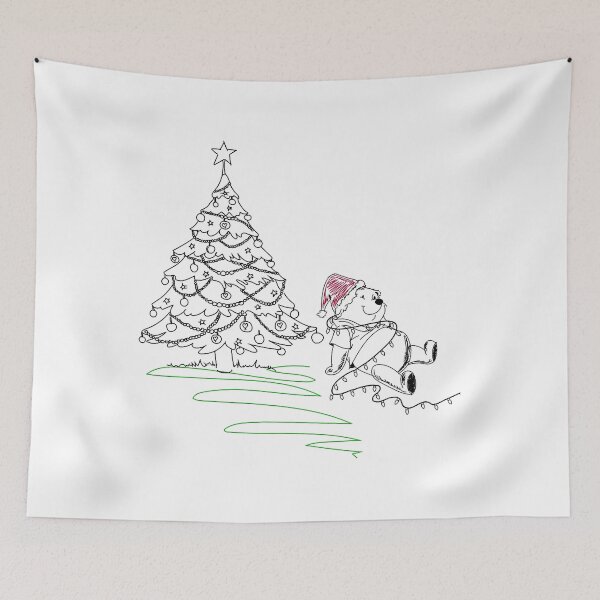Item preview, Christmas winnie designed and sold by dewey-temika.