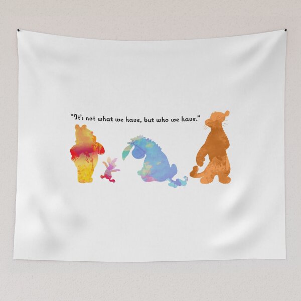 Item preview, It_s not what we have, but who we have Inspired Silhouette designed and sold by dewey-temika.