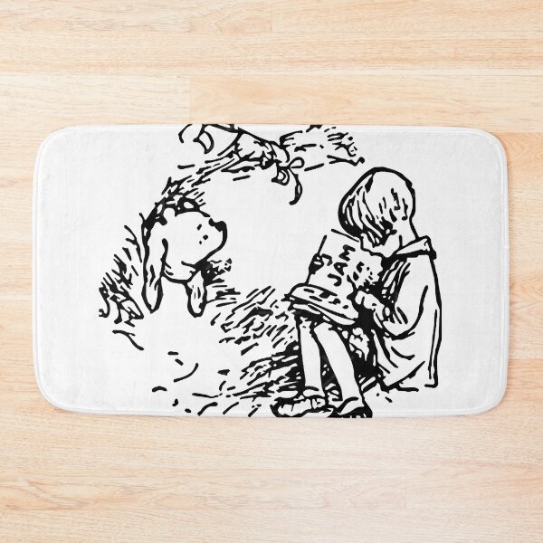 Item preview, El gran cumpleaños retro de Winnie The Pooh y Christopher Robins Vintage Art Video Game designed and sold by dewey-temika.