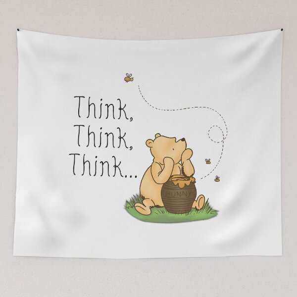 Item preview, Think Winnie the Pooh designed and sold by dewey-temika.