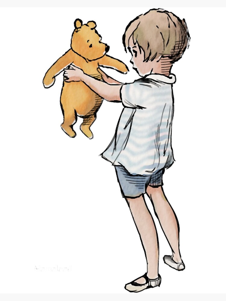 Winnie The Pooh And Christopher Robin Diamond Painting 