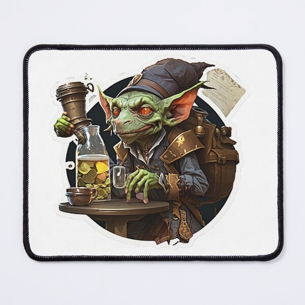 Item preview, Goblin merchants designed and sold by Stickermagician.