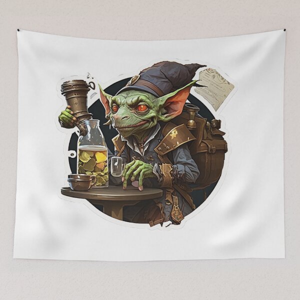 Item preview, Goblin merchants designed and sold by Stickermagician.