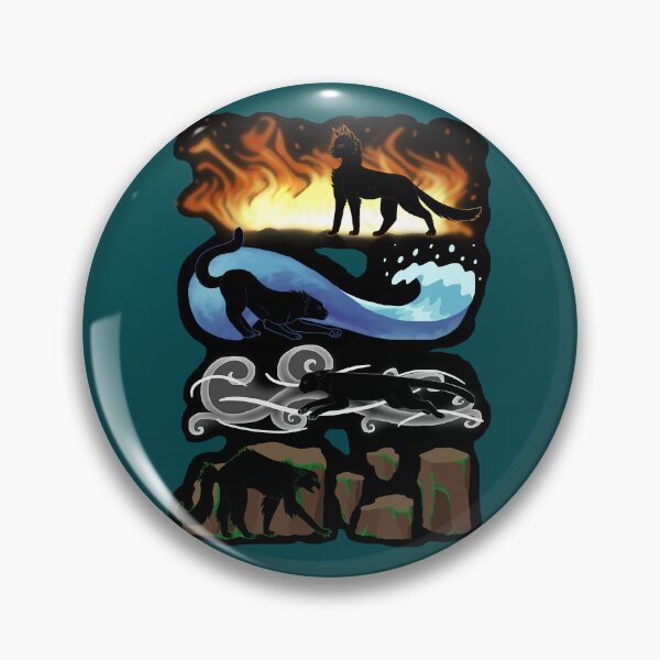 Item preview, Four Elements, Four Cats designed and sold by GailenRoyston.