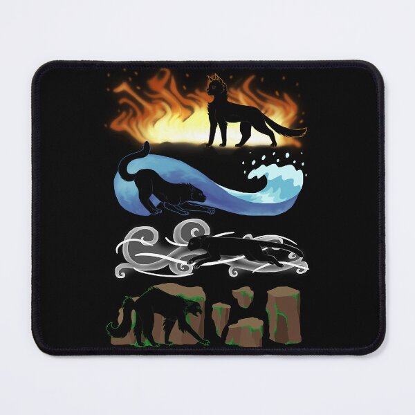Item preview, Four Elements, Four Cats designed and sold by GailenRoyston.